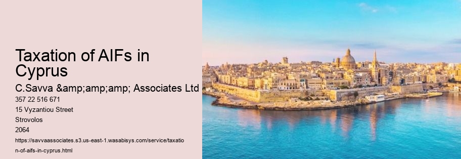 Taxation of AIFs in Cyprus